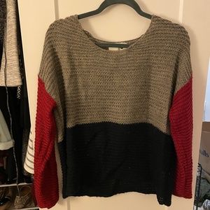 Kensie Colorblock Sweater